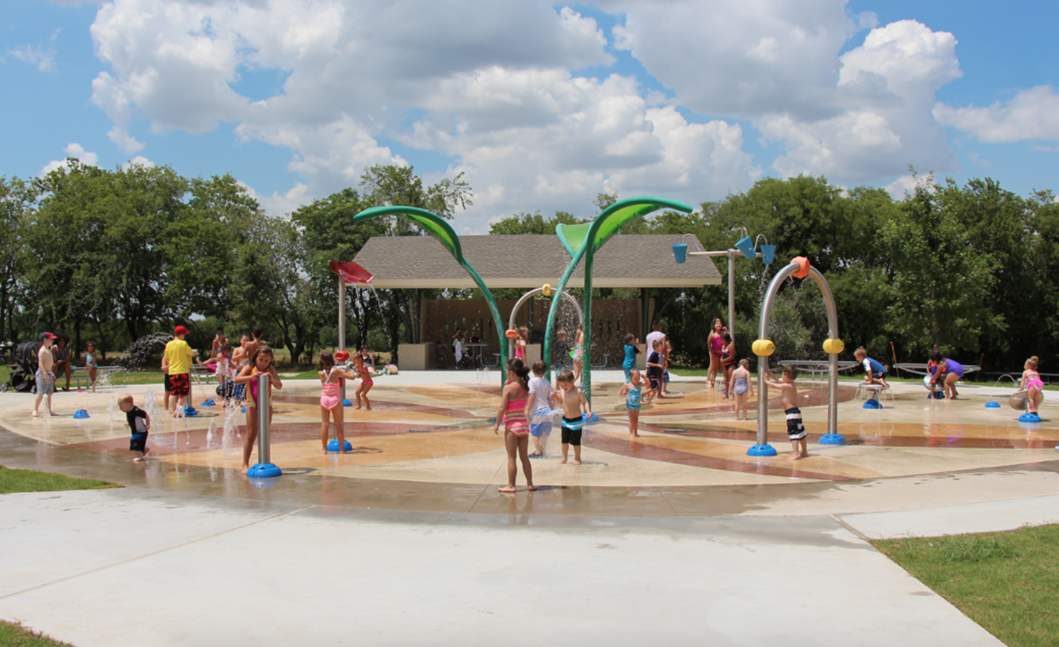 Free Splash Pads & Play Fountains in DallasFort Worth